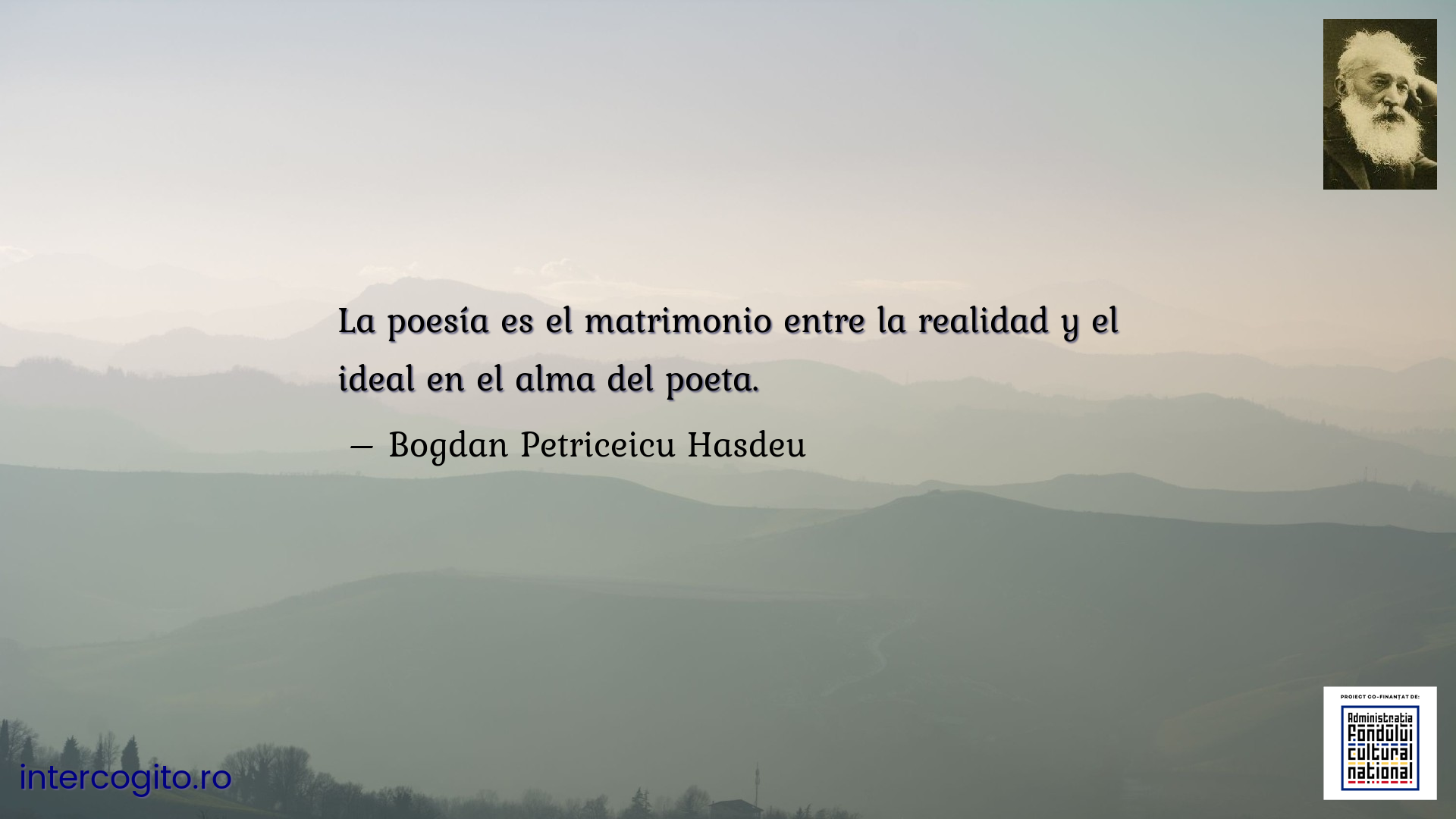 La poesía es el matrimonio entre la realidad y el ideal en el alma del poeta.