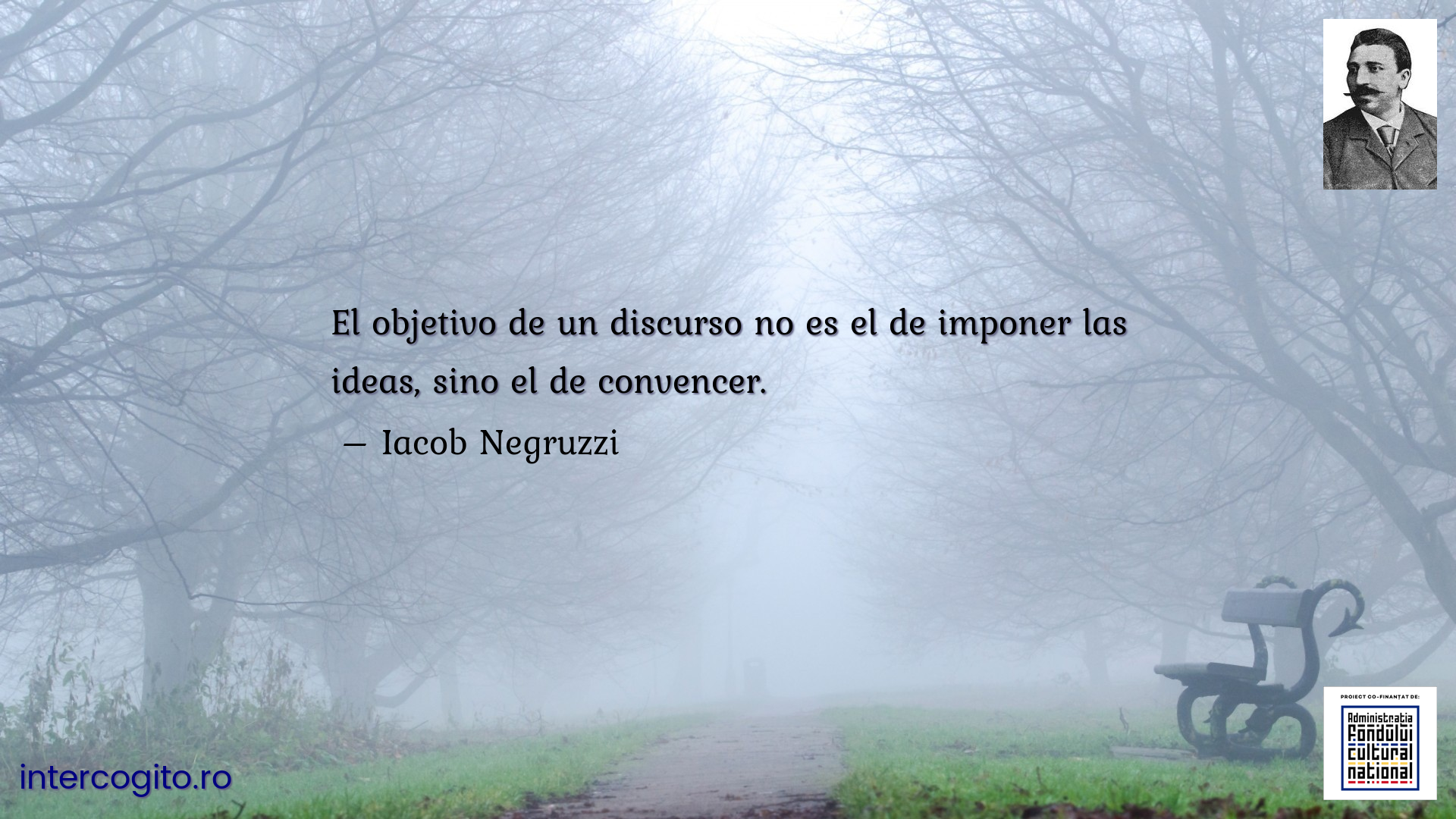 El objetivo de un discurso no es el de imponer las ideas, sino el de convencer.