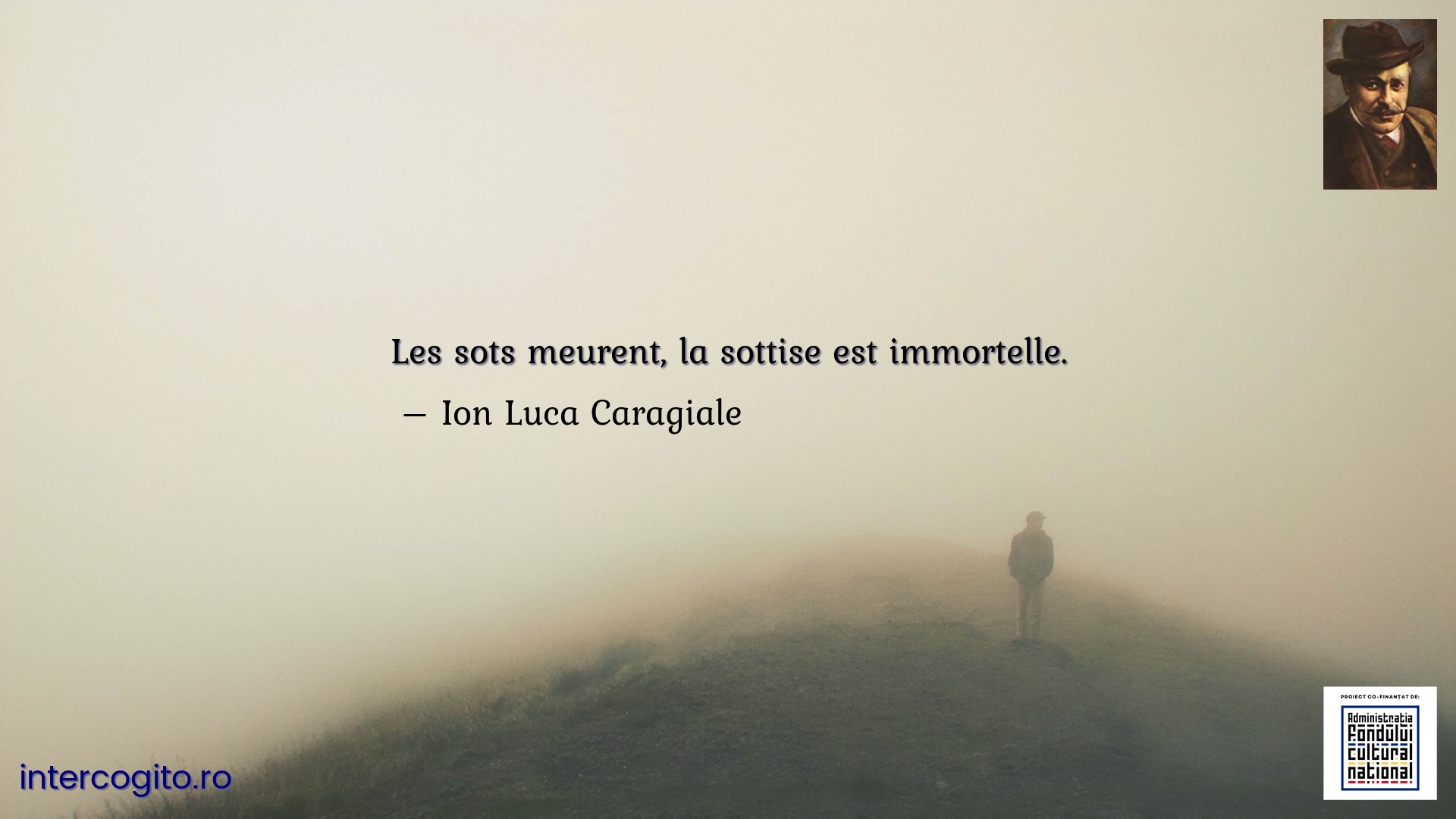 Les sots meurent, la sottise est immortelle.