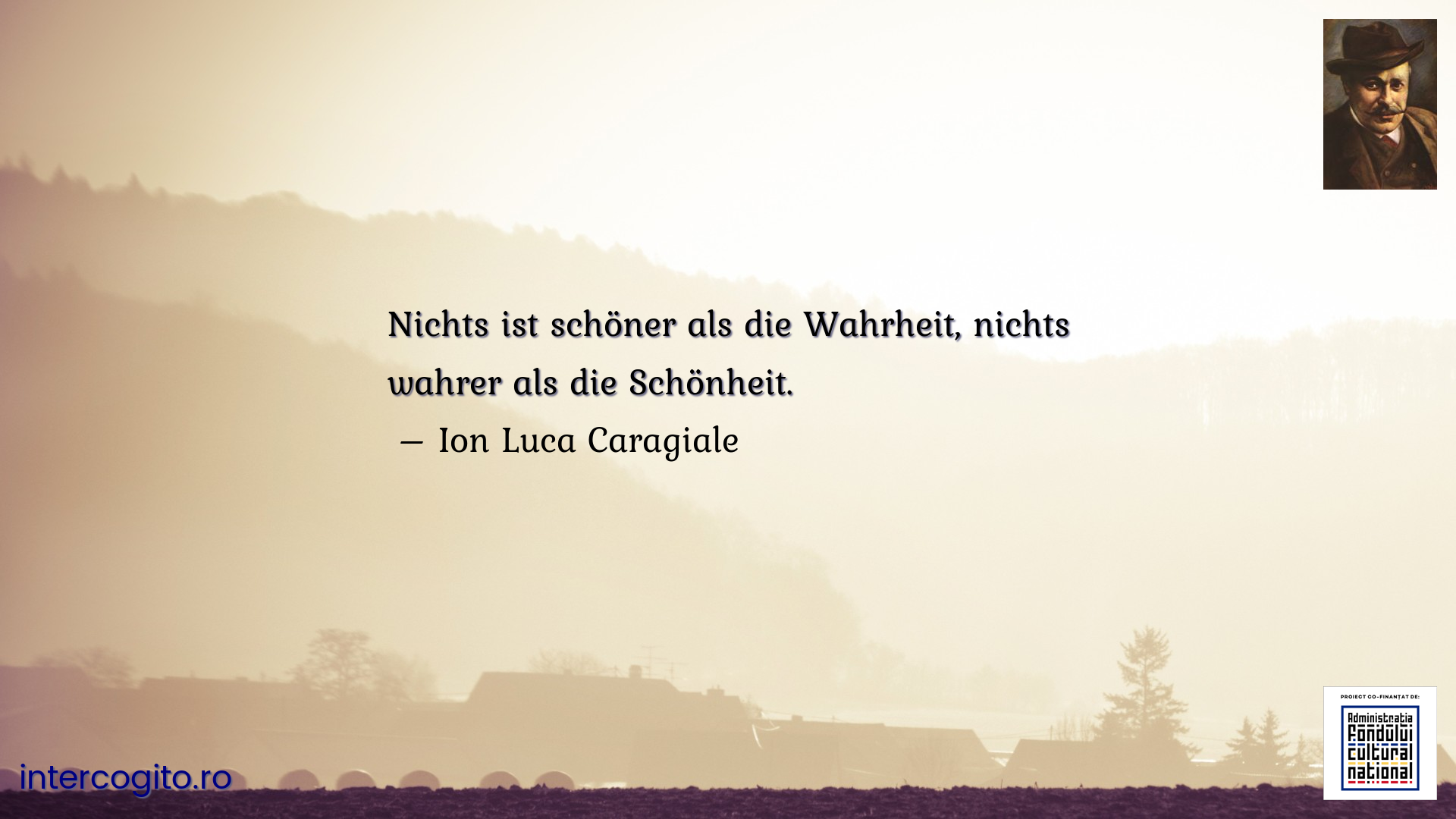 Nichts ist schöner als die Wahrheit, nichts wahrer als die Schönheit.