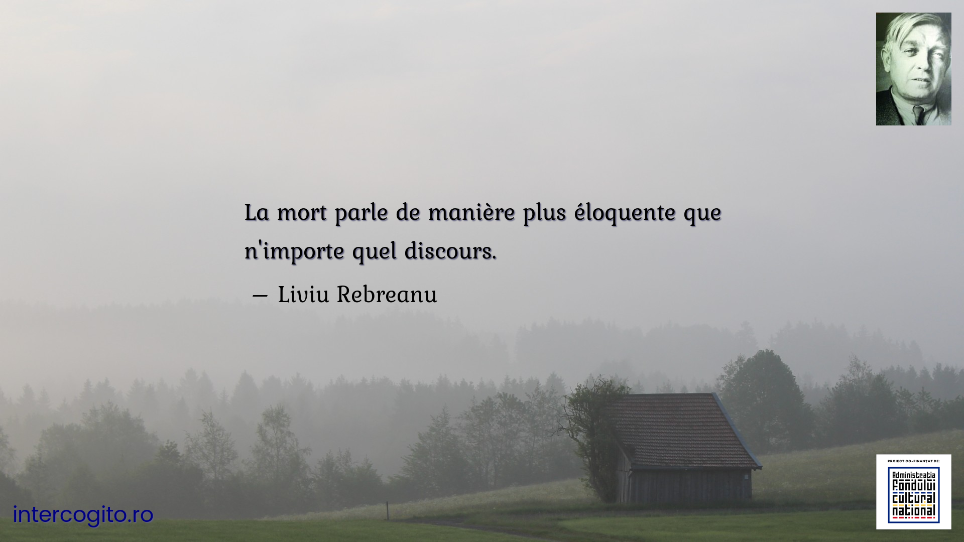 La mort parle de manière plus éloquente que n'importe quel discours.