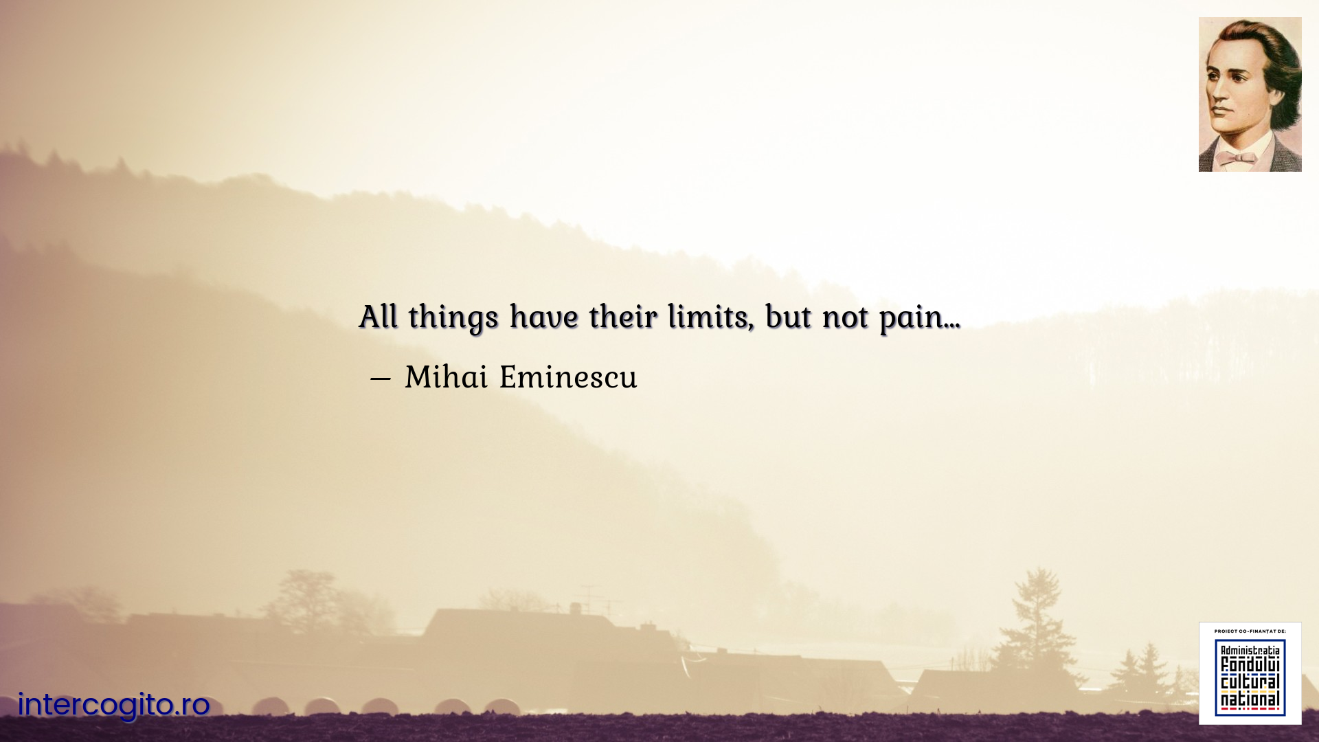 All things have their limits, but not pain…