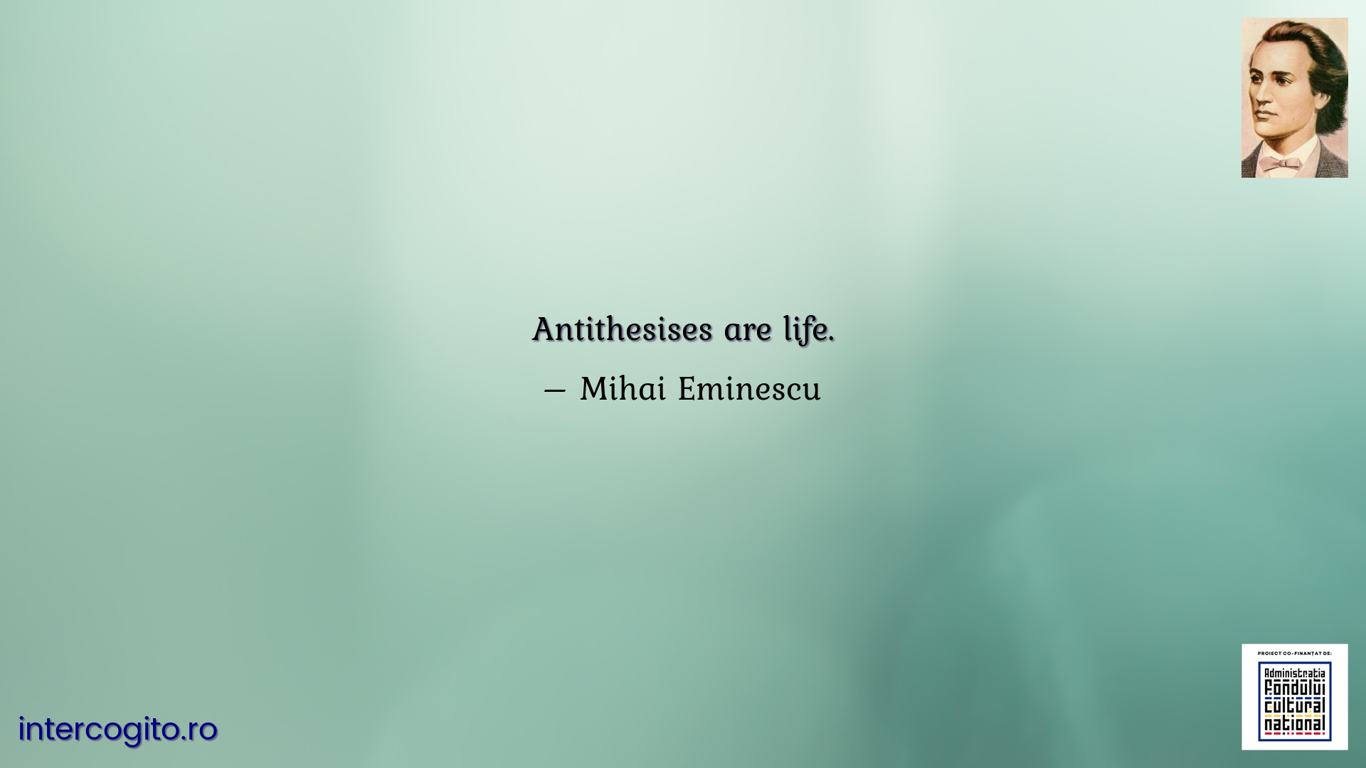 Antithesises are life.