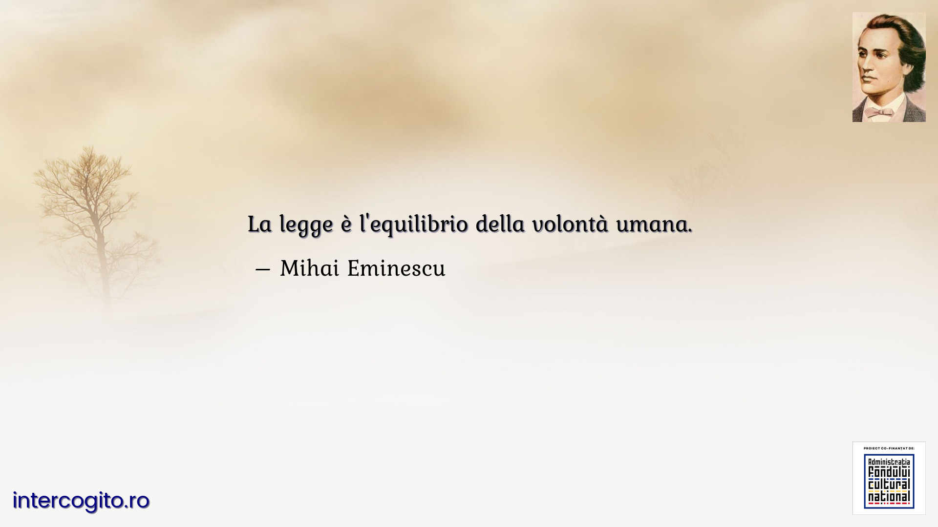 La legge è l'equilibrio della volontà umana.