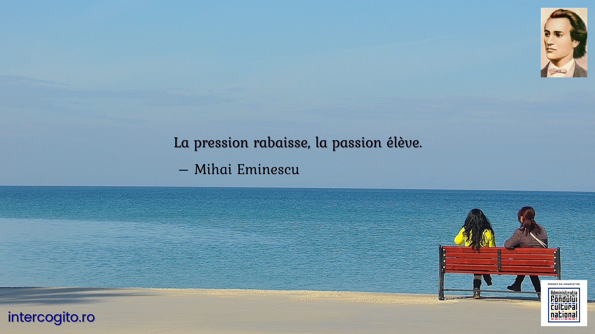 La pression rabaisse, la passion élève.