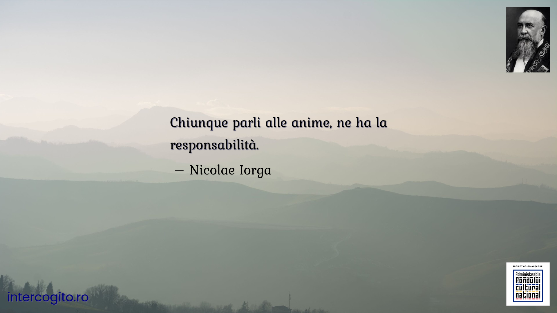 Chiunque parli alle anime, ne ha la responsabilità.