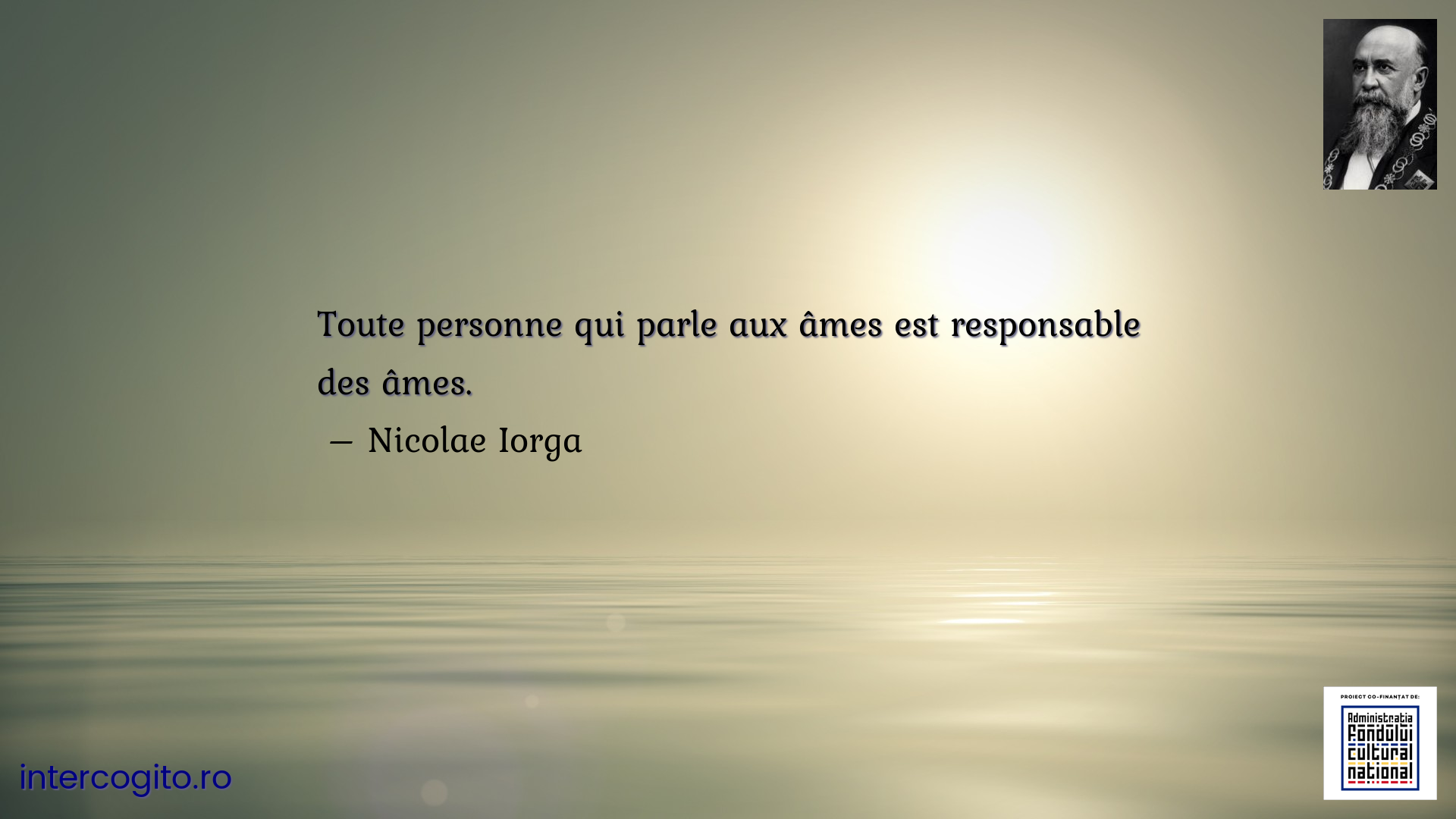 Toute personne qui parle aux âmes est responsable des âmes.