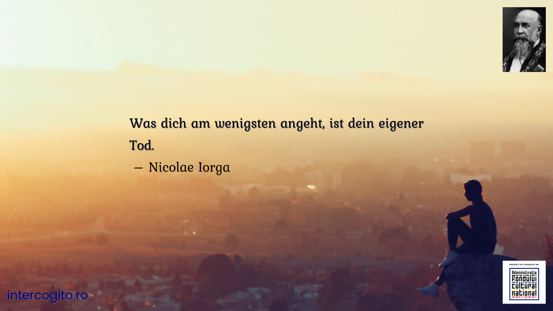 Was dich am wenigsten angeht, ist dein eigener Tod.